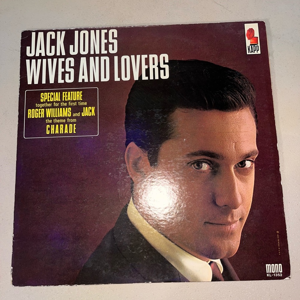 💜 Jack Jones Wives & Lovers Vinyl Album